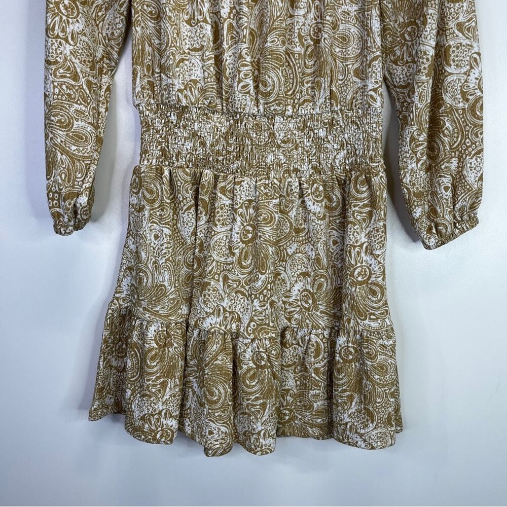 Michael Kors Daytime paisley mini dress khaki - S - Picture 9 of 12